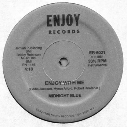 Midnight Blue : Enjoy With Me (12")