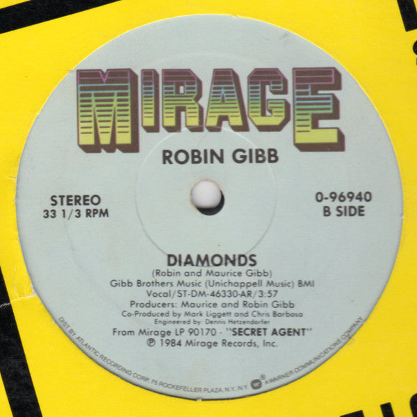 Robin Gibb : Boys Do Fall In Love (12")