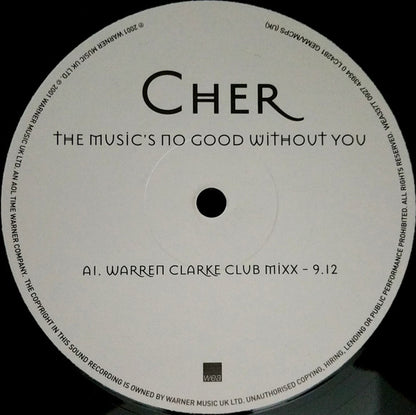 Cher : The Music's No Good Without You (2x12")