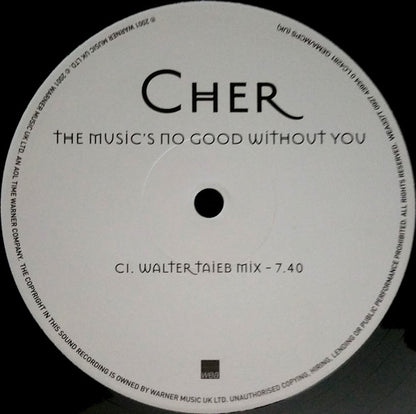 Cher : The Music's No Good Without You (2x12")