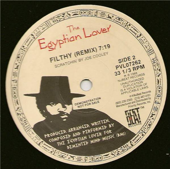 The Egyptian Lover* : Baddest Beats Around (12", Promo)