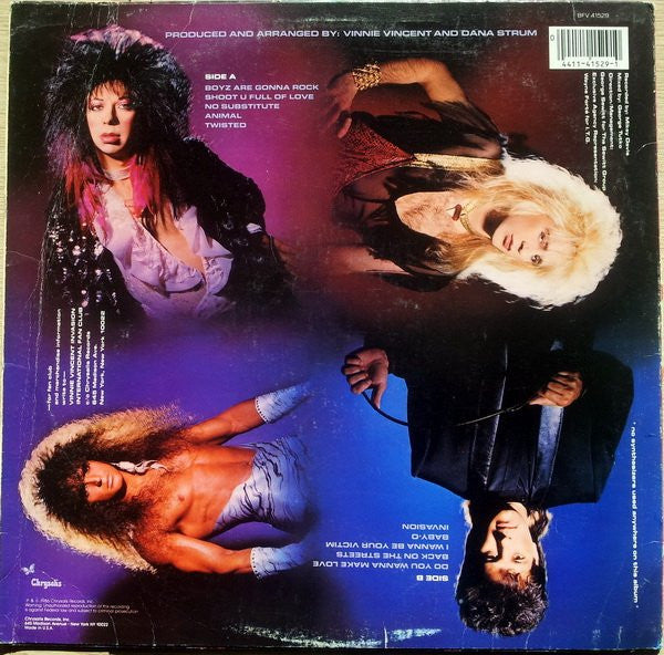 Vinnie Vincent Invasion : Vinnie Vincent Invasion (LP, Album, EDP)