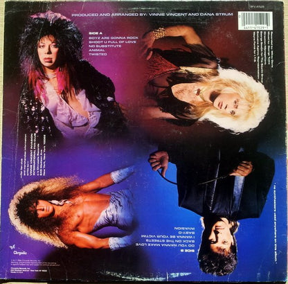 Vinnie Vincent Invasion : Vinnie Vincent Invasion (LP, Album, EDP)