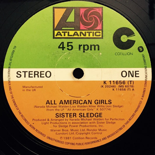 Sister Sledge : All American Girls (12", Single)