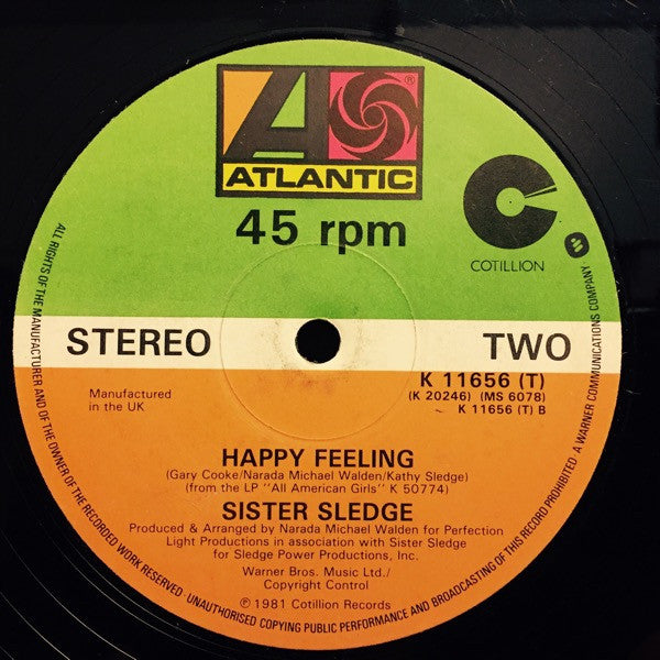 Sister Sledge : All American Girls (12", Single)