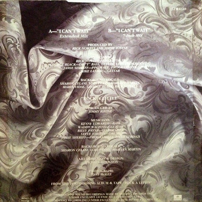 Stevie Nicks : I Can't Wait (Extended Mix) (12", Single)