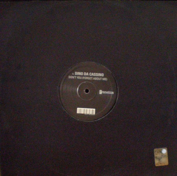 Cagedbaby / Dino Da Cassino : 16 Lovers / Don't You (Forget About Me) (12")