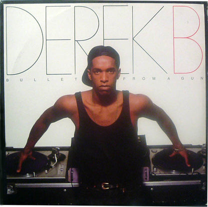 Derek B : Bullet From A Gun (LP, Album, Promo)