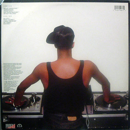 Derek B : Bullet From A Gun (LP, Album, Promo)