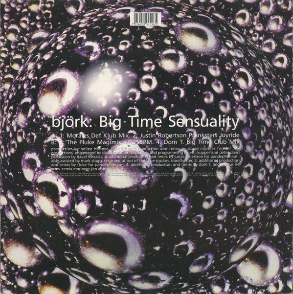 Björk : Big Time Sensuality (12", Single)
