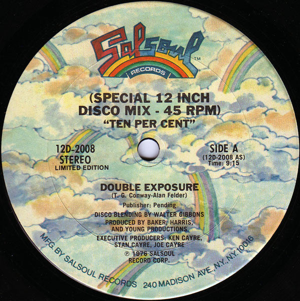 Double Exposure : Ten Per Cent (12", Ltd)