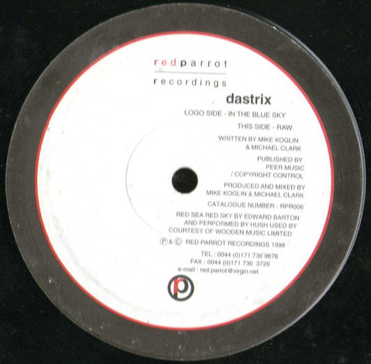 Dastrix : In The Blue Sky (12")
