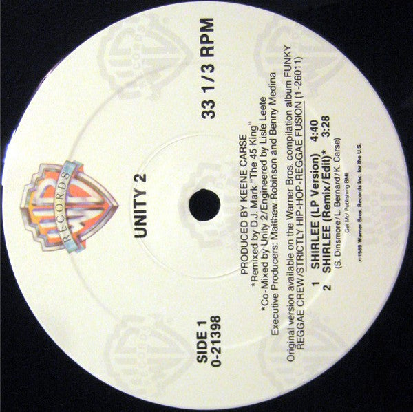 Unity 2 : Shirlee (12")