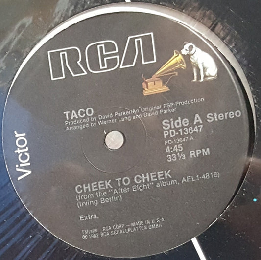 Taco : Cheek To Cheek (12")