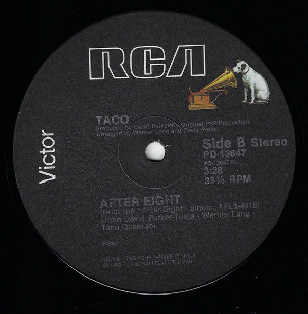 Taco : Cheek To Cheek (12")