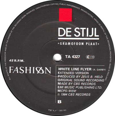 Fashion : Dreaming (Extended Version) (12", Single)