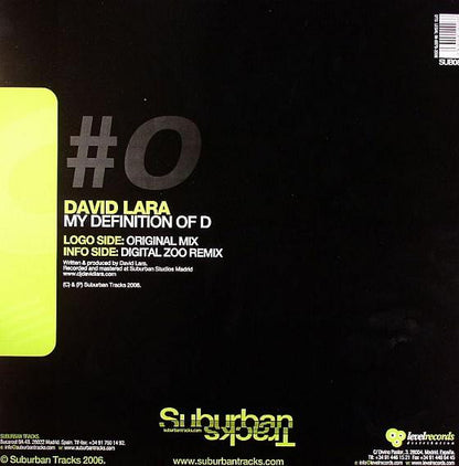 David Lara : My Definition Of D (12")
