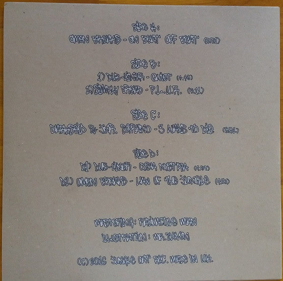 Various : Jungle Cat Vol 1 (2x12", EP, Ltd)