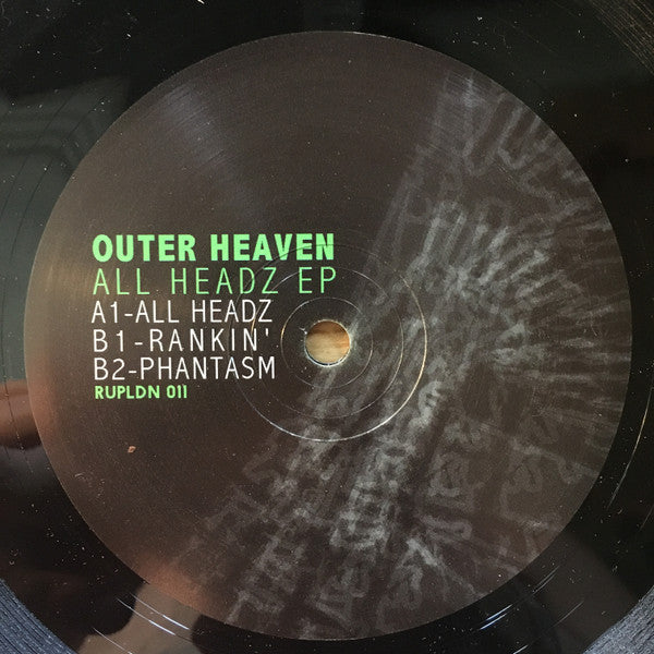 Outer Heaven (3) : All Headz EP (12", EP)