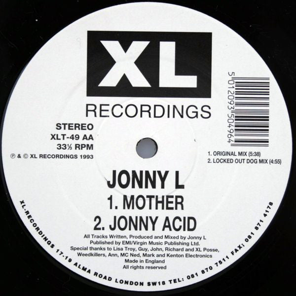Jonny L : Make Me Work (Turn Me Around) (12", Single)