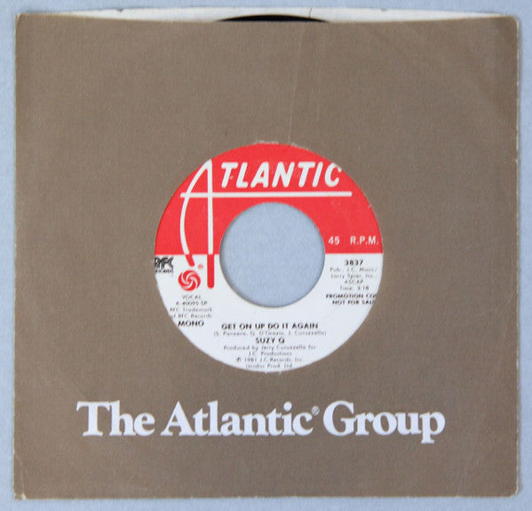 Suzy Q : Get On Up Do It Again (7", Single, Mono, Promo)