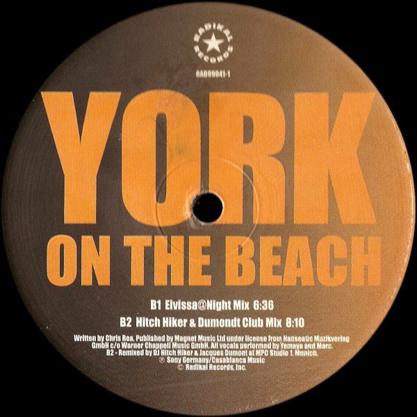 York : On The Beach (12", Single)