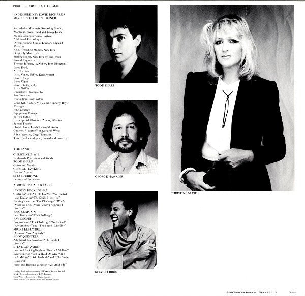 Christine McVie : Christine McVie (LP, Album)