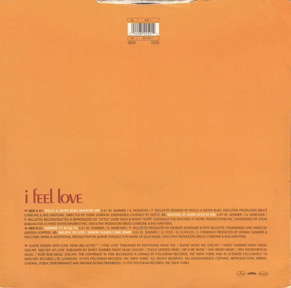 Donna Summer : I Feel Love (12")