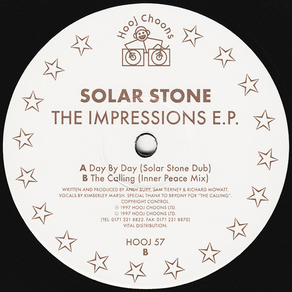 Solar Stone* : The Impressions E.P. (12", EP, 1/2)