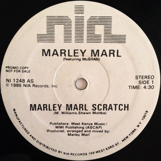 Marley Marl Featuring McShan* : Marley Marl Scratch (12", Promo)