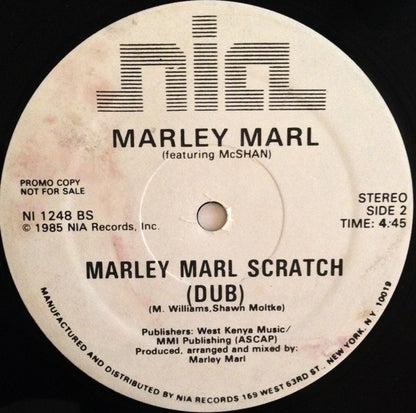 Marley Marl Featuring McShan* : Marley Marl Scratch (12", Promo)