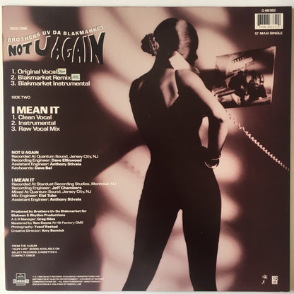 Brothers Uv Da Blakmarket : Not U Again (12", Maxi)