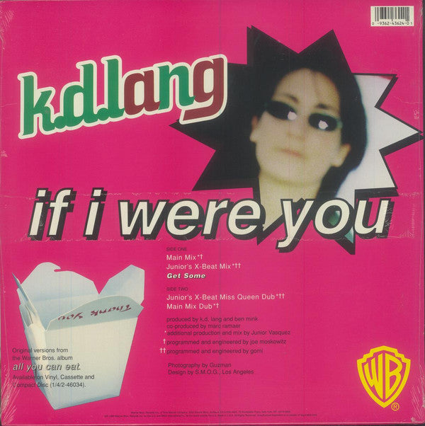k.d. lang : If I Were You (12")