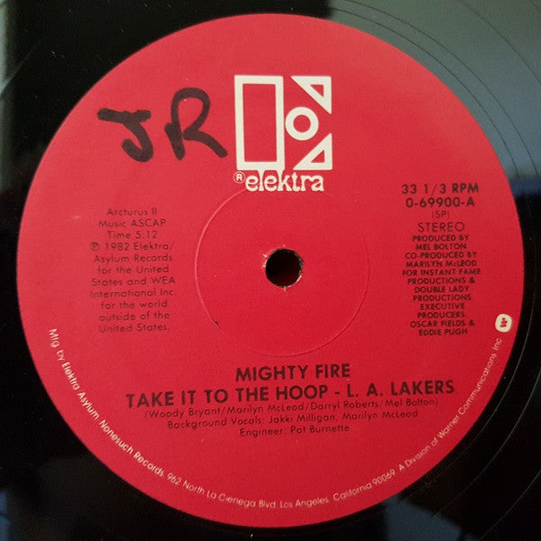 Mighty Fire : Take It To The Hoop - L.A. Lakers  (12", Single)
