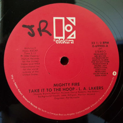 Mighty Fire : Take It To The Hoop - L.A. Lakers  (12", Single)