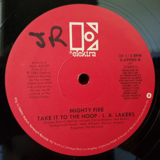 Mighty Fire : Take It To The Hoop - L.A. Lakers  (12", Single)
