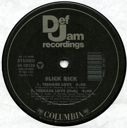 Slick Rick : Teenage Love (12")