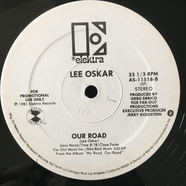 Lee Oskar : Up All Night / Our Road (12", Promo)