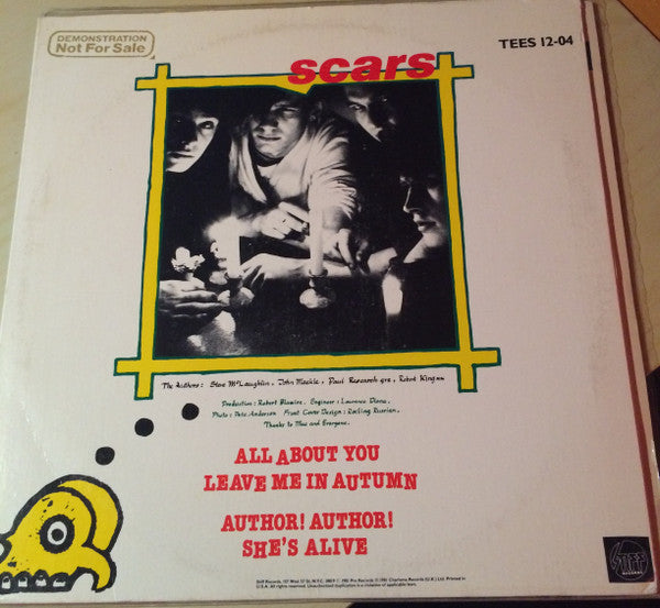 Scars (2) : Author! Author! E.P. (12", EP, Promo)