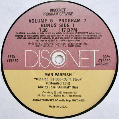Various : Volume 5 Program 7 (2x12", P/Mixed)