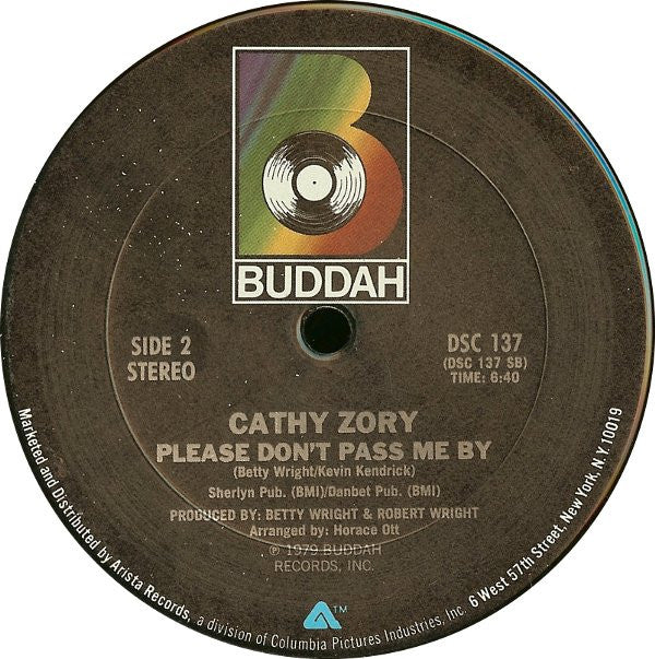 Cathy Zory : Feelin' Good (12")