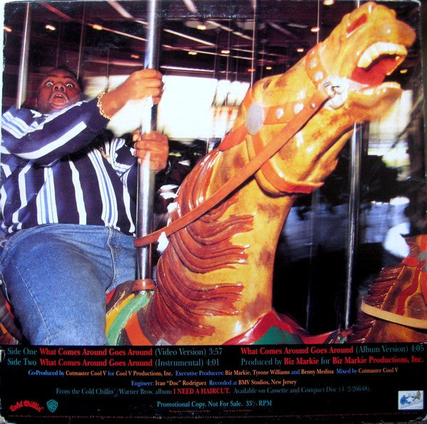 Biz Markie : What Comes Around Goes Around (12", Promo)