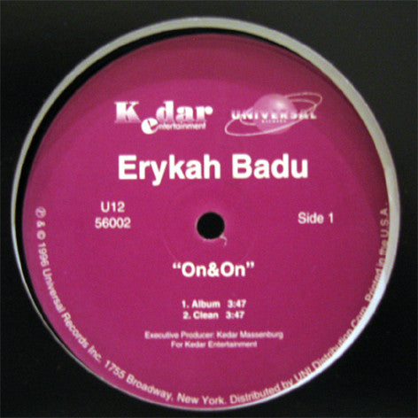 Erykah Badu : On&On (12")