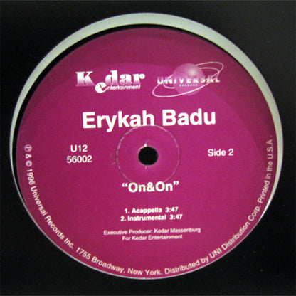 Erykah Badu : On&On (12")