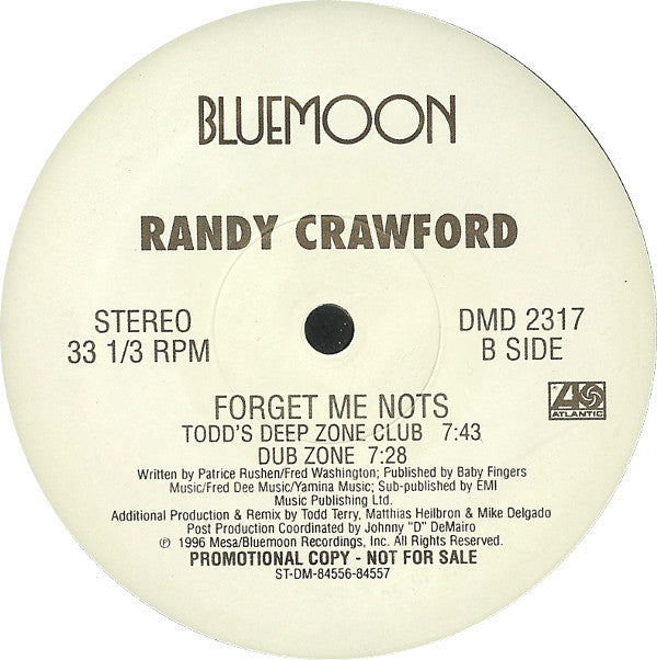 Randy Crawford : Forget Me Nots (2x12", Promo)