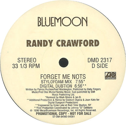 Randy Crawford : Forget Me Nots (2x12", Promo)