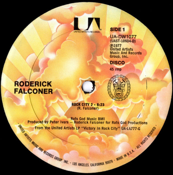Roderick Falconer : Rock City (12")