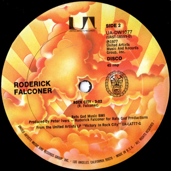 Roderick Falconer : Rock City (12")