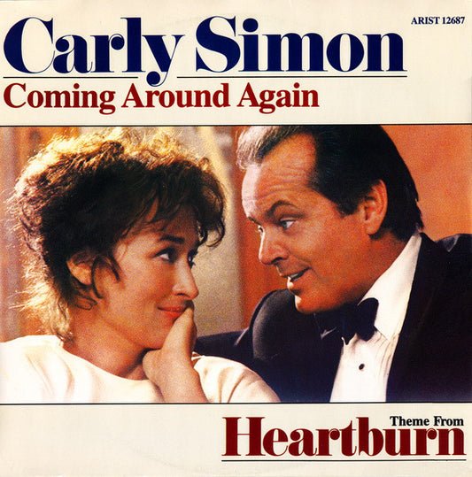 Carly Simon : Coming Around Again (Theme From Heartburn) (12", Single)