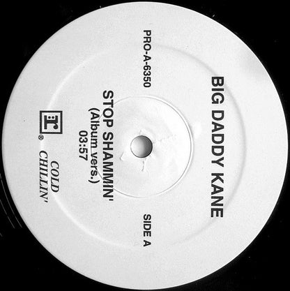 Big Daddy Kane : Stop Shammin' (12", Promo)